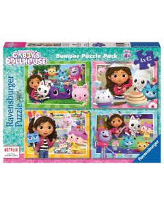 RAVENSBURGER 4X42PC GABBYS DOLLHOUSE-RVG-5655