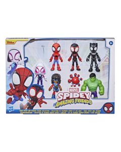 SPIDEY AND FRIENDS-TEAM SPIDEY AND FRIENDS FIG PK-HAS-F1458