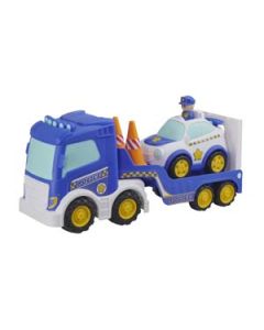TEAMSTERZ PUSH N GO POLICE TRANSPORT W VEHICLE-HTI-1425085