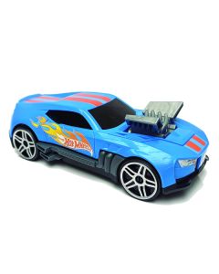 HOT WHEELS 2 IN 1 RACE N HAUL-LIGHT BLUE-INT-HWCC15-LB