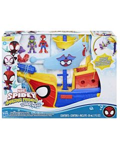 SPIDEY AND FRIENDS-WEBS AHOY BUBBLE SHIP-HAS-G0666