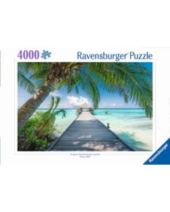 RAVENSBURGER 4000PC PUZ DREAM BEACH THE MALEDIVES-RVG-12001737