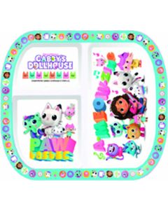 GABBYS DOLLHOUSE DIVIDED PLATE-STO-84918