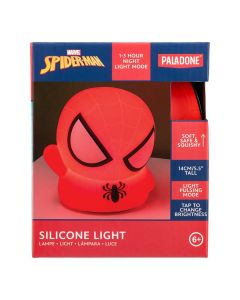 SPIDER-MAN SILICONE LIGHT RECHARGEABLE BATTERY-PAL-PP13692SPM