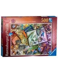 RAVENSBURGER 500PC PUZ AMIEE STEWART ARCHAEOLOGY-RVG-17520