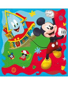 MICKEY ROCK THE HOUSE 2PLY NAPKINS 33X33CM 20CT-PRO-93824