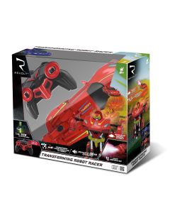 REVOLT TRANSFORMING ROBOT CAR-RED RC-SYM-TG1013-RED