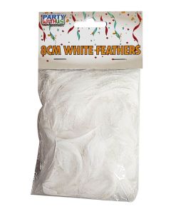 8CM WHITE FEATHERS 20G-BOR-82684