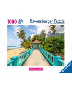 RAVENSBURGER 1000PC PUZ COLORFUL BRIDGE MALAYSIA-RVG-12001766