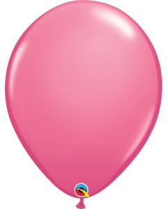 16 INCH LATEX PLAIN ROUND ROSE 50CTP-QUA-43898