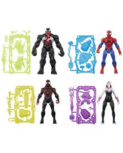 SPIDER-MAN ACTION VERSE FIGURE WITH GEAR ASST-HAS-G2718