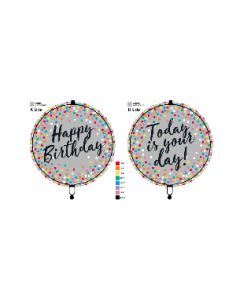 18 INCH AIR-HELIUM FOIL DUAL FACE 1CTP-PRO-92437