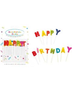 HAPPY BIRTHDAY TOOTHPICK CANDLES-PRO-9191