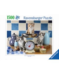 RAVENSBURGER 1500PC PUZZLE KITTENS IN THE KITCHEN-RVG-12001708