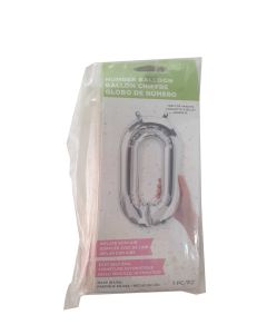 16IN SILVER NUMBERPACK 0-9 AIR FILLED-LCY-85530