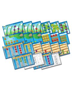TFC-FABULOUS FROGS ACTIVITY CARDS NMBR PATTERN 20P-TFC-16526