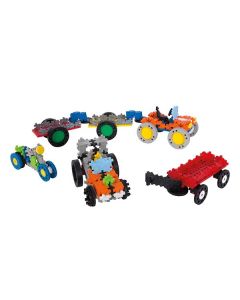 PLUS PLUS LEARN TO BUILD VEHICLES SUPER SET-PLS-7016