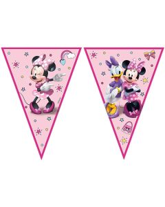MINNIE JUNIOR PAPER TRIANGLE FLAG BANNER 1CT-PRO-93834