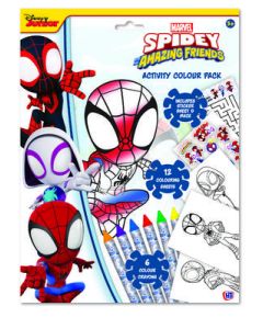 ACTIVITY COLOUR PACK-SPIDEY N FRIENDS-HTI-1001044