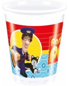 POSTMAN PAT PLASTIC CUPS 200ML 8CT-PRO-86712