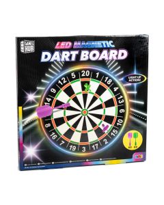 GAMES HUB LED DART BOARD WITH MAGNETIC DARTS-RMS-R05-2008