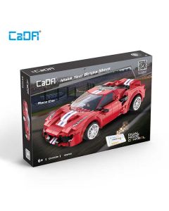CADA 306PC RED DUAL CONTROL RACE CAR-CAD-C51072W