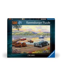 RAVENSBURGER 500PC PUZZLE STOP AT THE LAKES-RVG-12001569