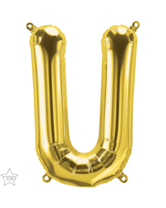 34 INCH FOIL GOLD LETTER U 1CTP-QUA-59952