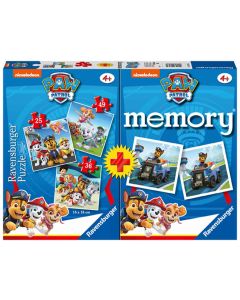 RAVENSBURGER PAW PATROL 4IN1 PUZZLE N MEMORY-RVG-20823
