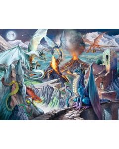 RAVENSBURGER 2000PC PUZZLE THE DRAGON GUARDIANS-RVG-12001750