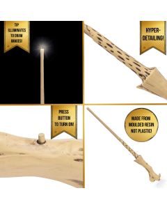 HARRY POTTER 35CM LUMOS WAND-VOLDEMORT-WOW-WW-1197