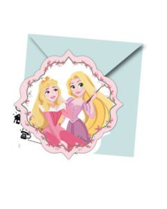PRINCESS DARE TO DRM DIE CUT INVTATN & ENVLOPE 6CT-PRO-89225