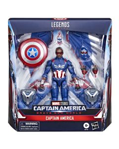 CAP LEGENDS CAPTAIN AMERICA BNW DELUXE-HAS-G0158