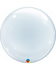24 INCH DECO BUBBLE ROUND CLEAR 1CTP-QUA-68825