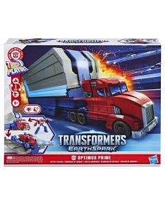 TRANSFORMERS EARTHSPARK OPTIMUS BATTLE TRAILER-HAS-G0750