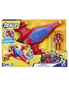 AVENGERS IRON MAN REPULSOR BLAST BATTLE JET-HAS-F9329