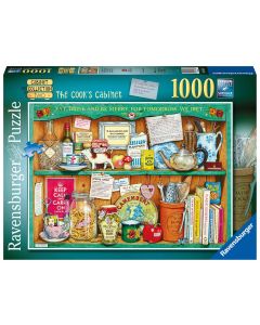 RAVENSBURGER 1000PC PUZZLE THE COOKS CABINET NO2-RVG-16883