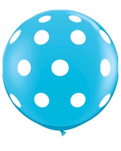 3 FT LATEX PRT BIG POLKA DOTS A RND ROBI EGG 2CTP-QUA-26175