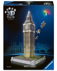 RAVENSBURGER 216PC PUZZLE ICONICS BIG BEN-RVG-12008025