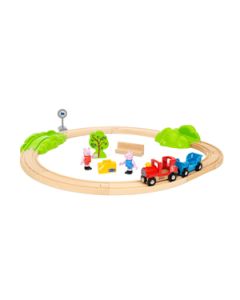 BRIO PEPPA PIG TRAIN SET-BRI-36123