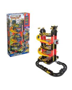 TEAMSTERZ METRO CITY 5L TOWER GARAGE W 5 CARS-HTI-1416467.V25