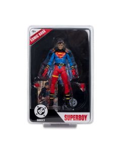 MCFARLANE DC DIRECT 17CM W/COMIC SUPER BOY-MCF-17407-INT