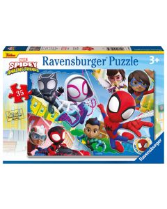 RAVENSBURGER 35PC PUZZLE SPIDEY N HIS AMAZ FRIENDS-RVG-12001065