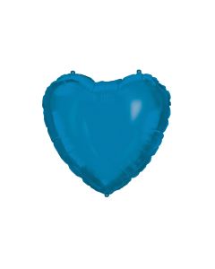 18 INCH FOIL BLUE HEART 1CTP-PRO-92412