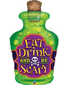 40 INCH FOIL EAT DRINK & BE SCARY 1CTP-QUA-44201