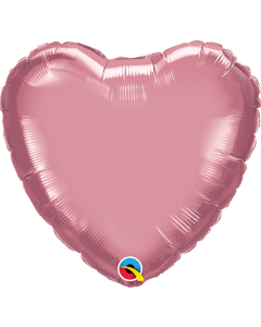 18 INCH FOIL HRT CHROME MAUVE 1CTP-QUA-90047