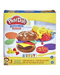 PLAY DOH-SILLY SNACKS BURGER N FRIES-HAS-E5472
