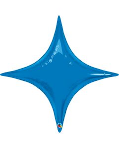 20 INCH FOIL STARPOINT- SAPPHIRE BLUE 1CTL-QUA-32010