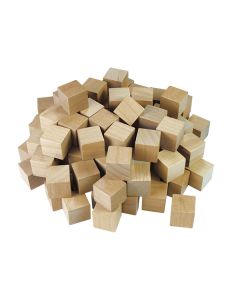 TFC-CUBES 2CM WOOD 100P-TFC-10463