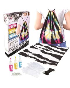 FASHION ANGELS TIE DYE OVERDYE CINCH SAK KIT-FAA-12708